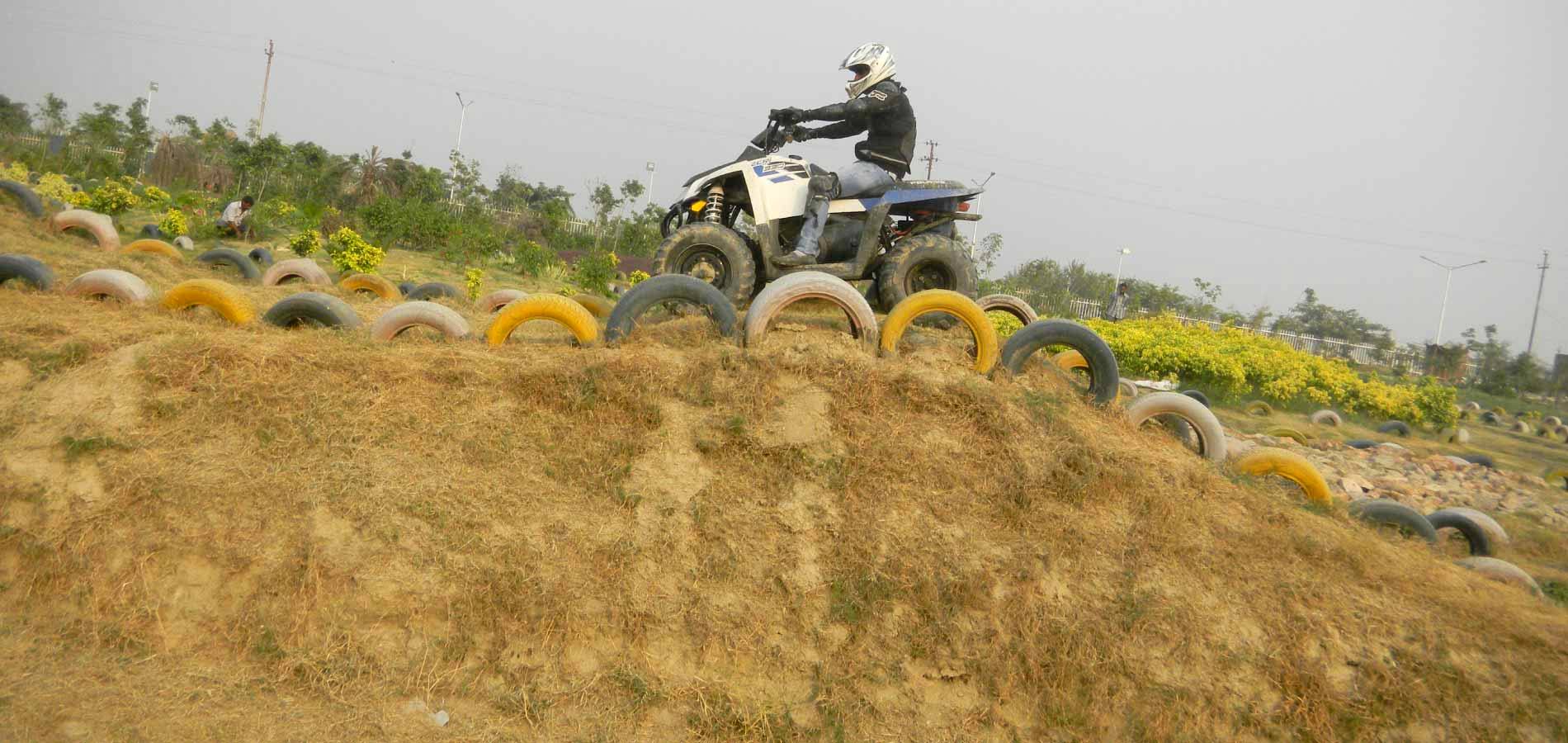 All Terrain Vehicle ATV Trek With 12 Feet  Mount.